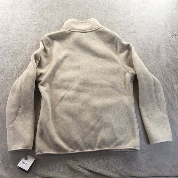 NWT Swiss Tech Womens Fully Lined Bonded Fleece Sweater Large Full Zip Cozy - Picture 14 of 15